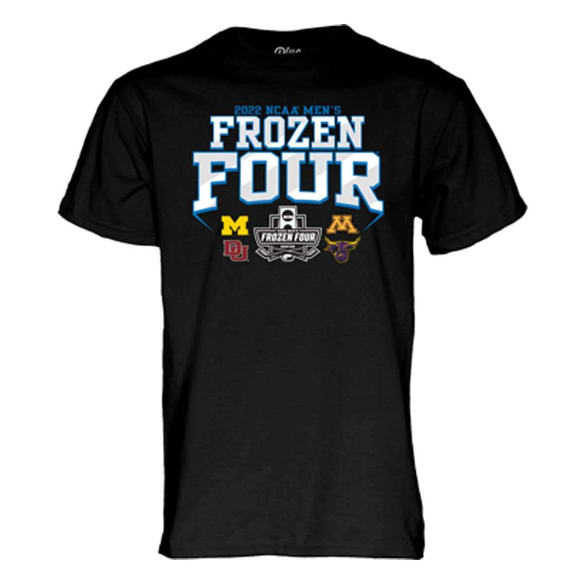 Blue 84 Kids' Frozen Four 2022 Hockey T-Shirt Grey 1 Blue 84 Kids' Frozen Four 2022 Hockey T-Shirt Grey