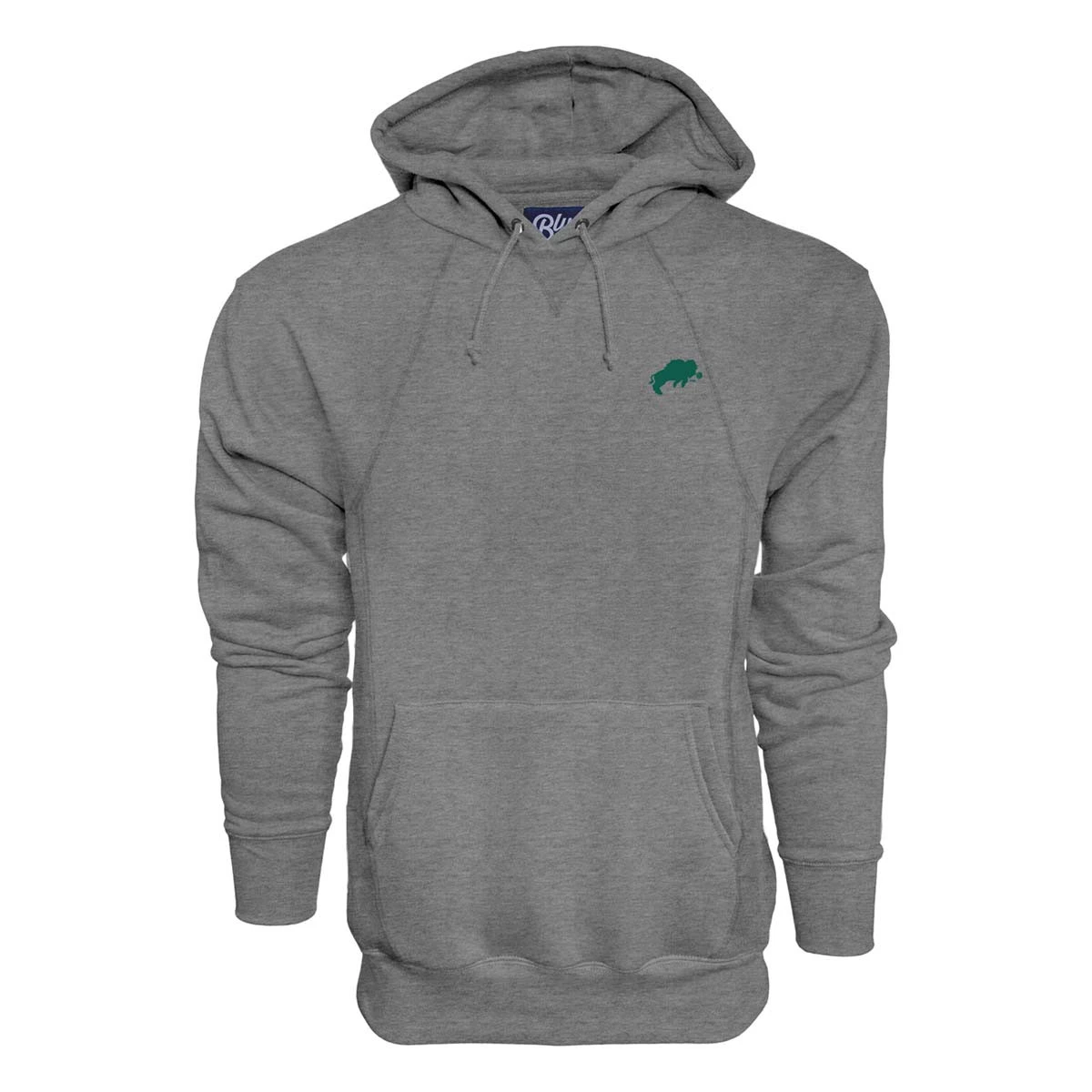 Blue 84 North Dakota State Bison Mini Mascot Everyday Bison Hoodie Gunmetal 1 Blue 84 North Dakota State Bison Mini Mascot Everyday Bison Hoodie Gunmetal