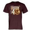 Blue 84 Minnesota Golden Gophers Frozen Four 2022 Hockey Puck T-Shirt Maroon