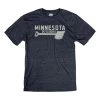 Men's Blue 84 Minnesota Snow Shovel T-Shirt Navy