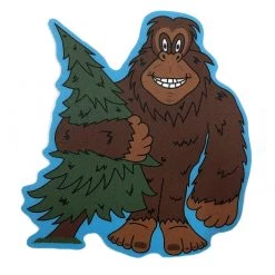Blue 84 Big Foot Sticker
