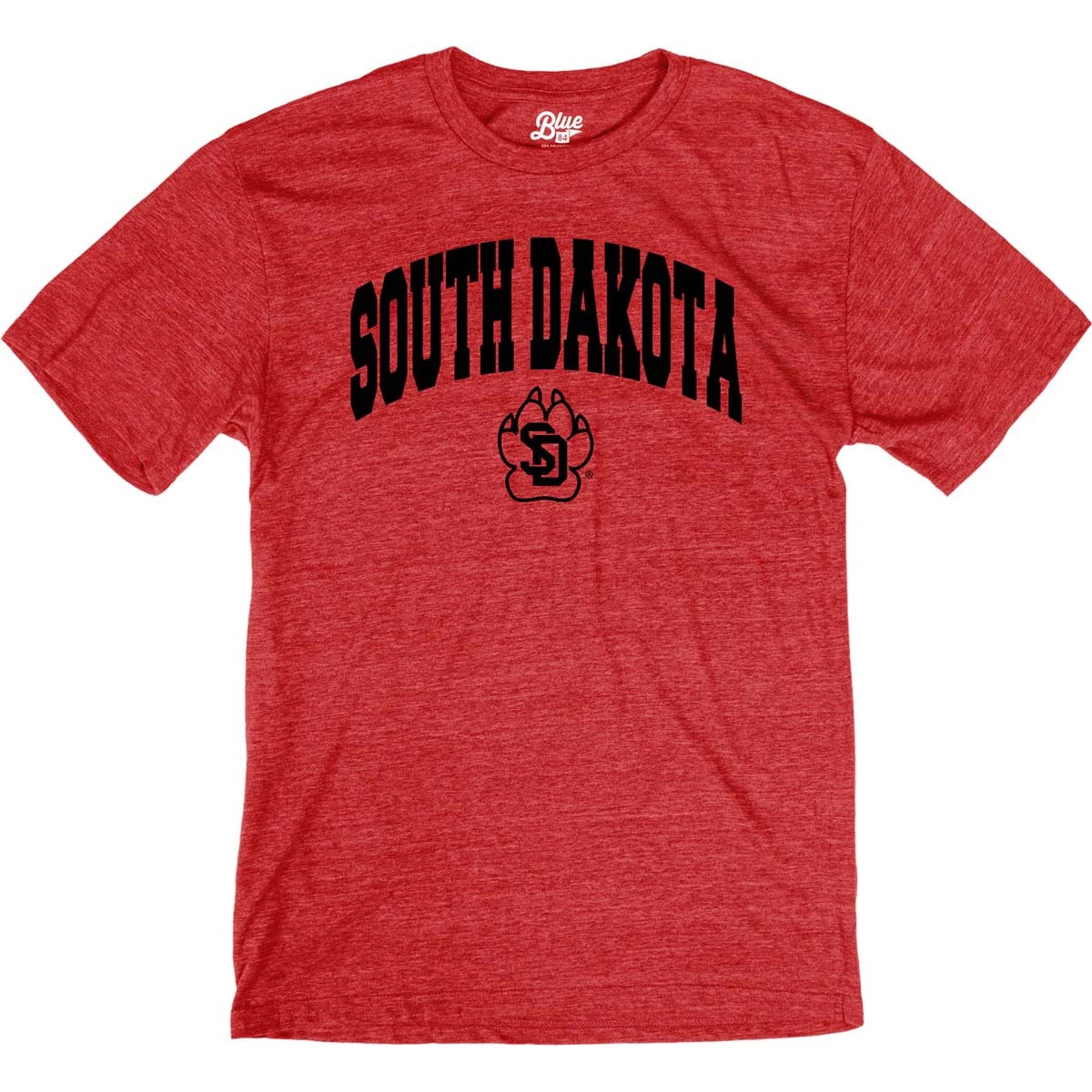 Blue 84 South Dakota Coyotes Archie T-Shirt Heather 4 Blue 84 South Dakota Coyotes Archie T-Shirt Heather - Image 4