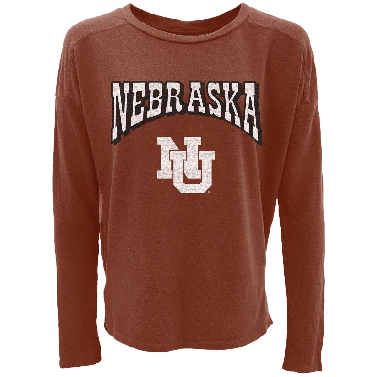 Blue 84 Women's Nebraska Cornhuskers Faceoff Long Sleeve Shirt Red 2 Blue 84 Women's Nebraska Cornhuskers Faceoff Long Sleeve Shirt Red - Image 2