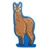 Blue 84 No Problem Llama Sticker