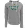 Blue 84 North Dakota State Bison Pointed Hoodie Heather Grey