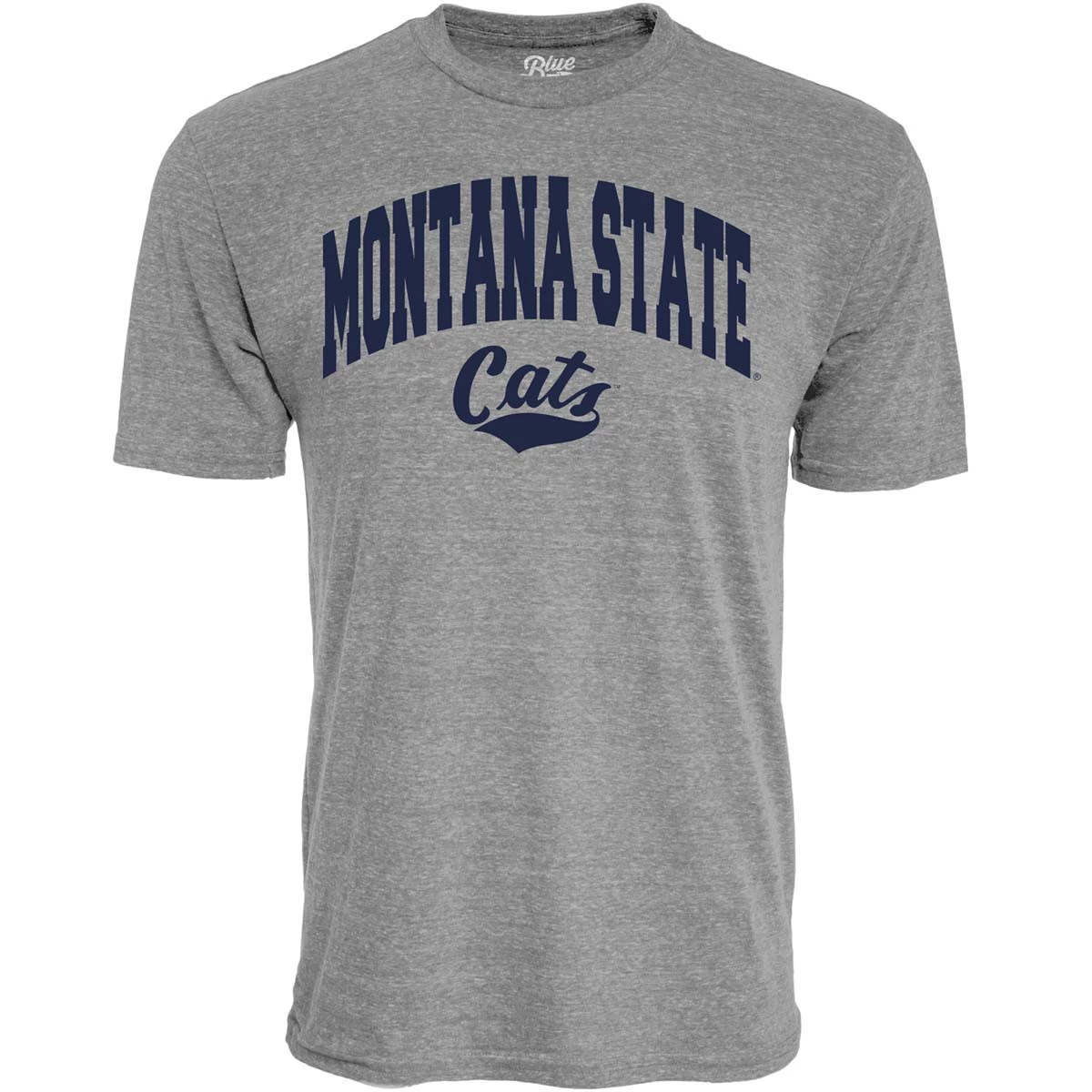 Blue 84 Montana State Bobcats Archie T-Shirt Grey Heather 3 Blue 84 Montana State Bobcats Archie T-Shirt Grey Heather - Image 3