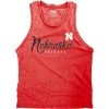 Blue 84 Women's Nebraska Cornhuskers Flipbash Tank Red