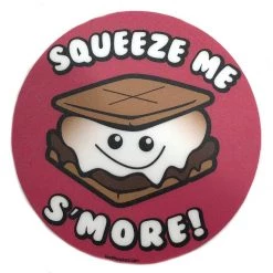 Blue 84 Squeeze Me Sticker