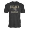 Blue 84 Bismarck Legacy Sabers Quick Slant T-Shirt Black