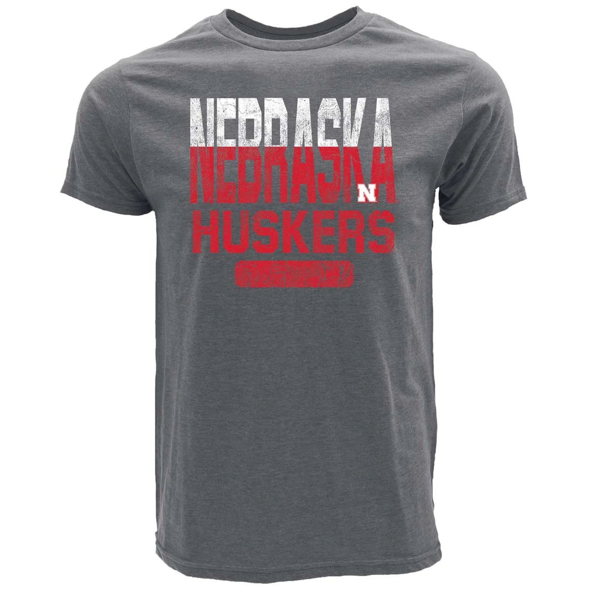 Blue 84 Nebraska Cornhuskers Aqua T-Shirt Heather Grey 1 Blue 84 Nebraska Cornhuskers Aqua T-Shirt Heather Grey