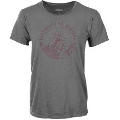 Blue 84 Women's Montana Grizzlies Franny T-Shirt Grey Heather