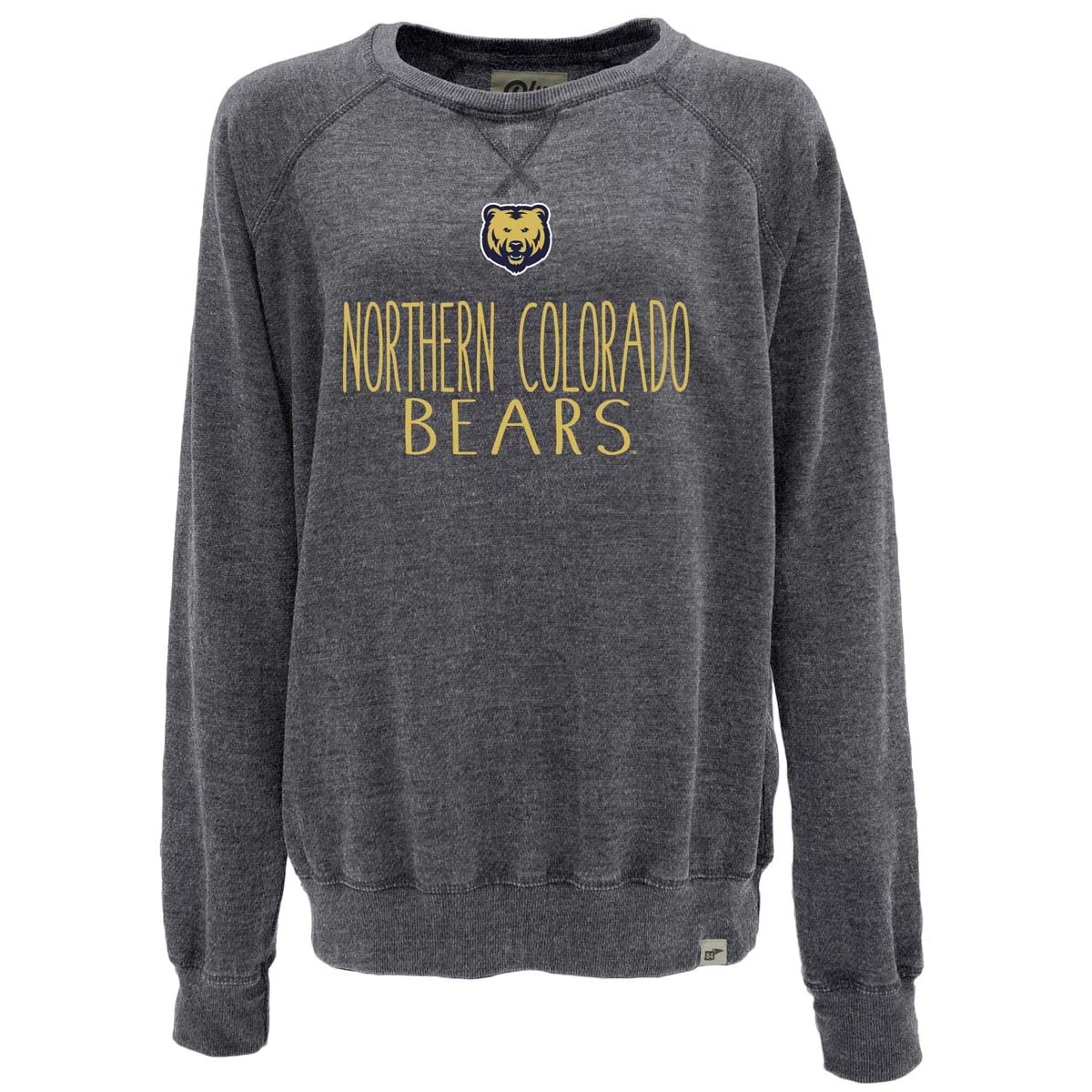 Blue 84 Women's Northern Colorado Bears Whammy Crewneck Sweatshirt Navy 2 Blue 84 Women's Northern Colorado Bears Whammy Crewneck Sweatshirt Navy - Image 2