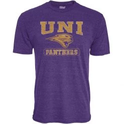 Blue 84 Northern Iowa Panthers Quickslant T-Shirt Purple