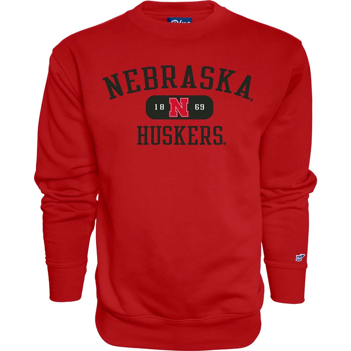 Blue 84 Nebraska Cornhuskers Tool Belt Crewneck Sweatshirt Red 1 Blue 84 Nebraska Cornhuskers Tool Belt Crewneck Sweatshirt Red