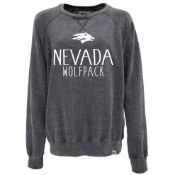 Blue 84 Women's Nevada Wolf Pack Whammy Crewneck Sweatshirt Navy