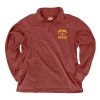 Blue 84 Women's Iowa State Cyclones Glance 1/4 Zip Top Cardinal