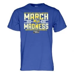 Blue 84 South Dakota State Jackrabbits 2022 March Madness T-Shirt Ro